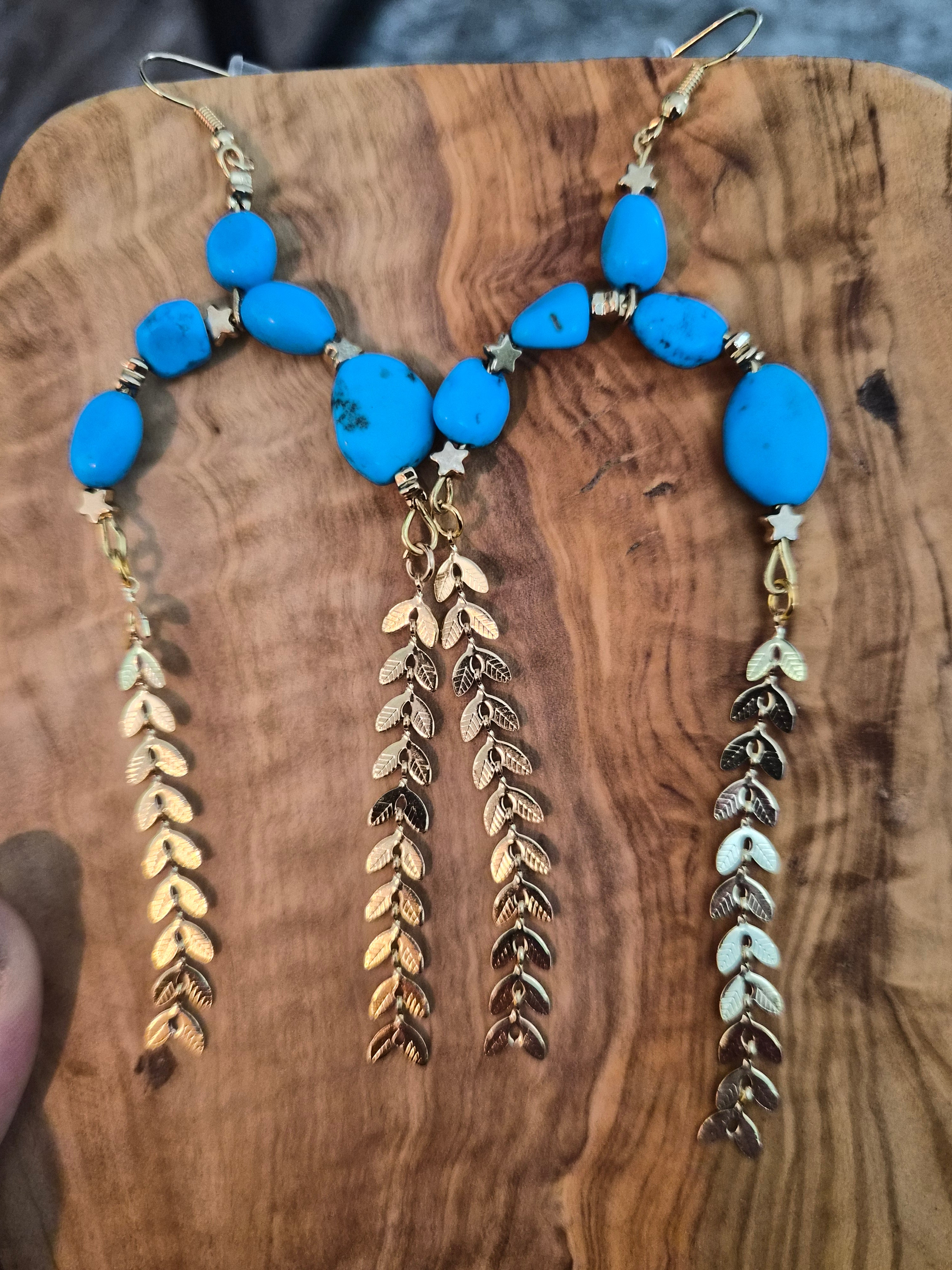 Turquoise earrings