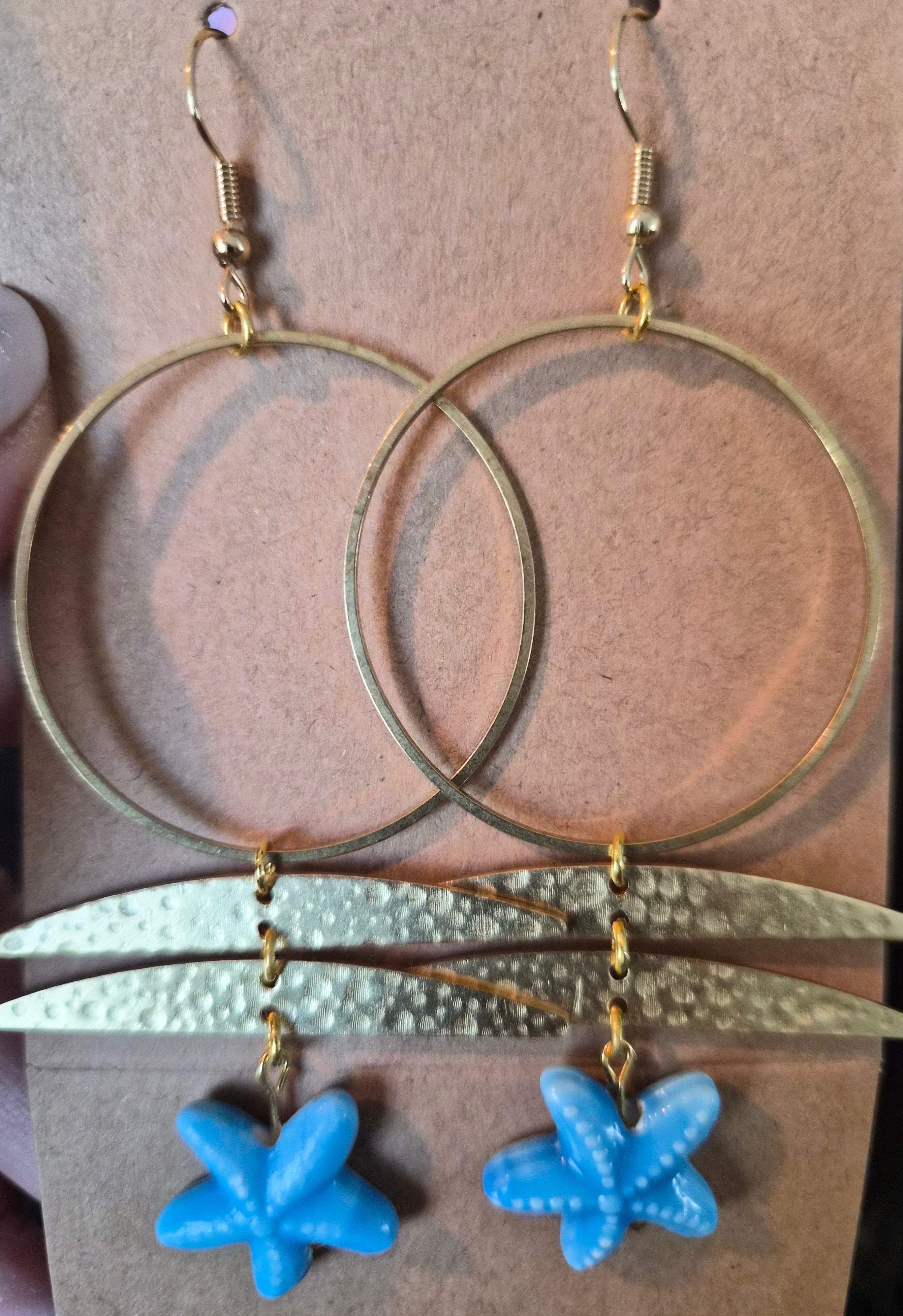 Starfish earrings