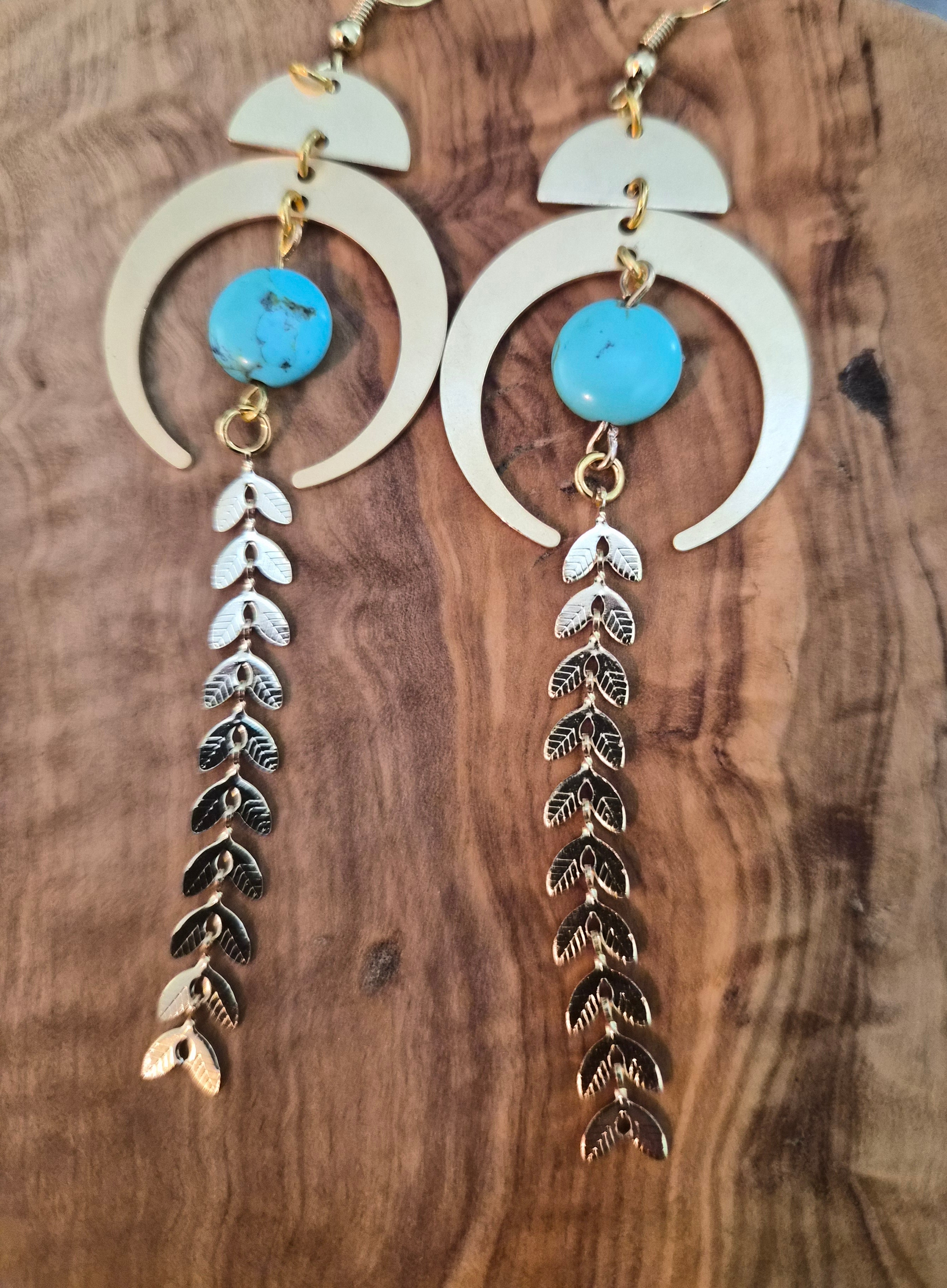 Turquoise and gold