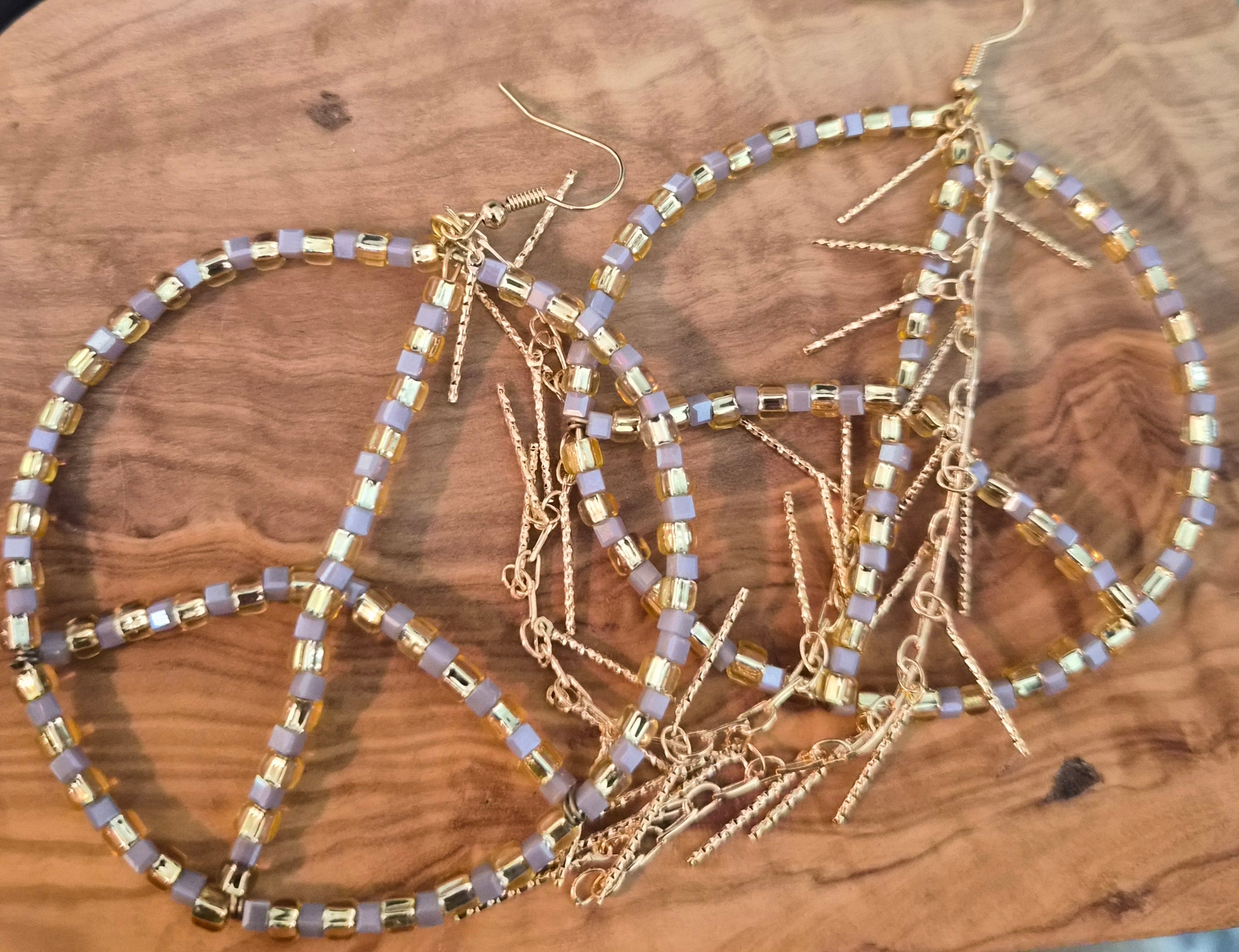 Lavender peace signs